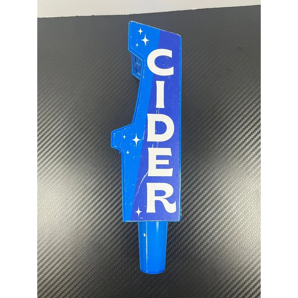 Bishop Cider Daze Beer‎ Tap Handle Blue Arcade Style